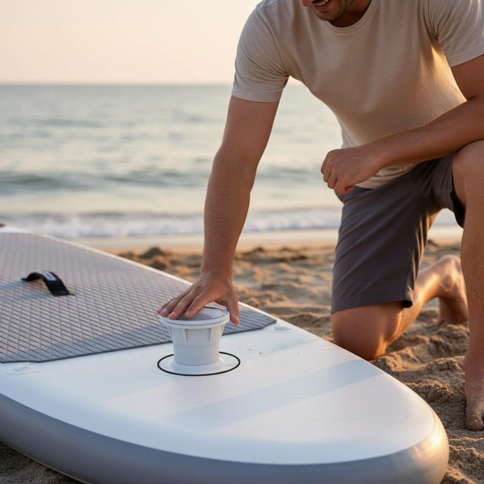 Push Up Board - พอร์ตเติมลมแรงดันสูง พอร์ตเปลี่ยนอะไหล่กระดานยืนพายแบบแข็งแรงทนทาน อะไหล่เรือ ฟังก์ชั่นปุ่มกดอเนกประสงค์