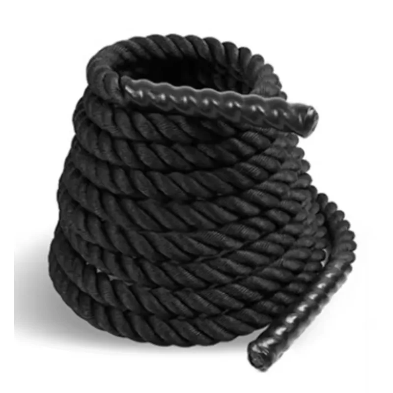 Battle Rope Exercise - เชือกไนลอนคุณภาพสูงสำหรับออกกำลังกาย อุปกรณ์ฝึกแกนกลางลำตัวที่เชื่อถือได้ เหมาะสำหรับยิมและฟิตเนสที่บ้าน สินค้ามาใหม่