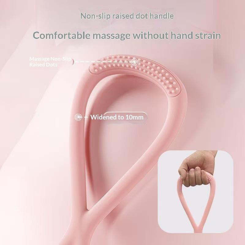 Figure 8 Resistance Band - สายยางยืดรูปเลข 8 ซิลิโคนแบบใหม่ ระดับแรงต้านหลากหลาย สำหรับโยคะ ออกกำลังกายที่บ้าน