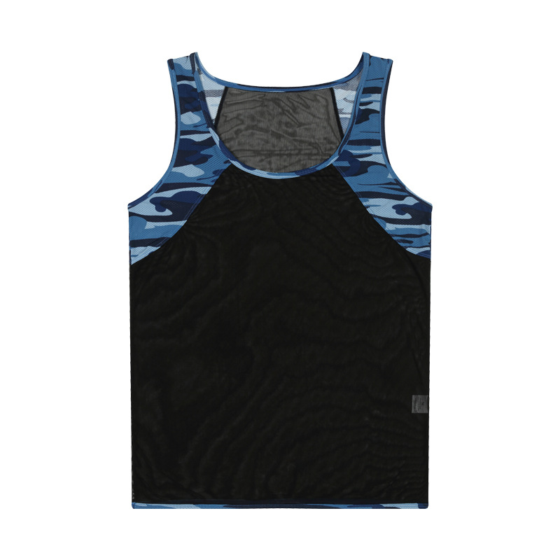 เสื้อกล้ามผู้ชายลายพรางสำหรับว - Fitness Yoga Youth บทวิจารณ์และราคา