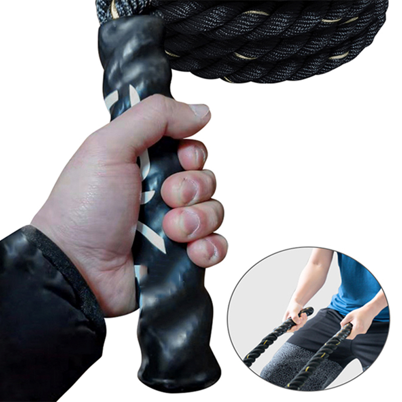 อุปกรณ์ออกกำลังกาย เชือกออกกำล - Battle Rope Exercise บทวิจารณ์และราคา