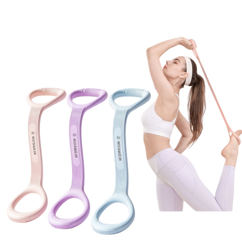 ชุดยางยืดซิลิโคนรูปเลข 8 จำนวน - Figure 8 Resistance Band บทวิจารณ์และราคา