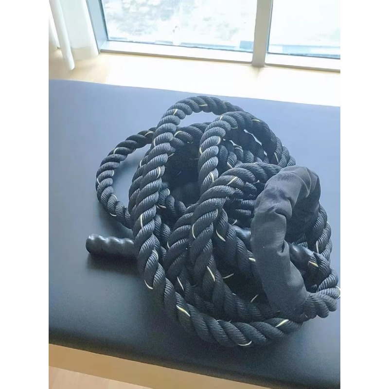 เชือกออกกำลังกายแบบแบทเทิลโรป  - Battle Rope Exercise บทวิจารณ์และราคา
