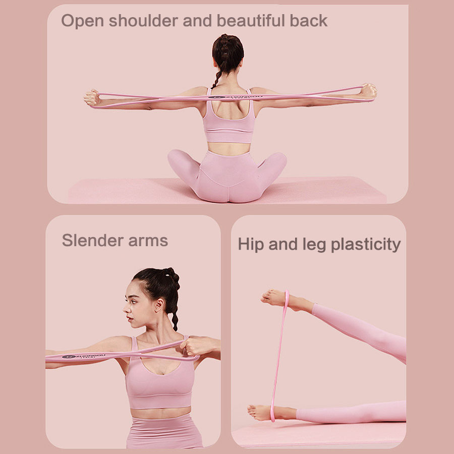 วงต้านทาน 1 ชิ้น, วงต้านทานโยค - Figure 8 Resistance Band บทวิจารณ์และราคา