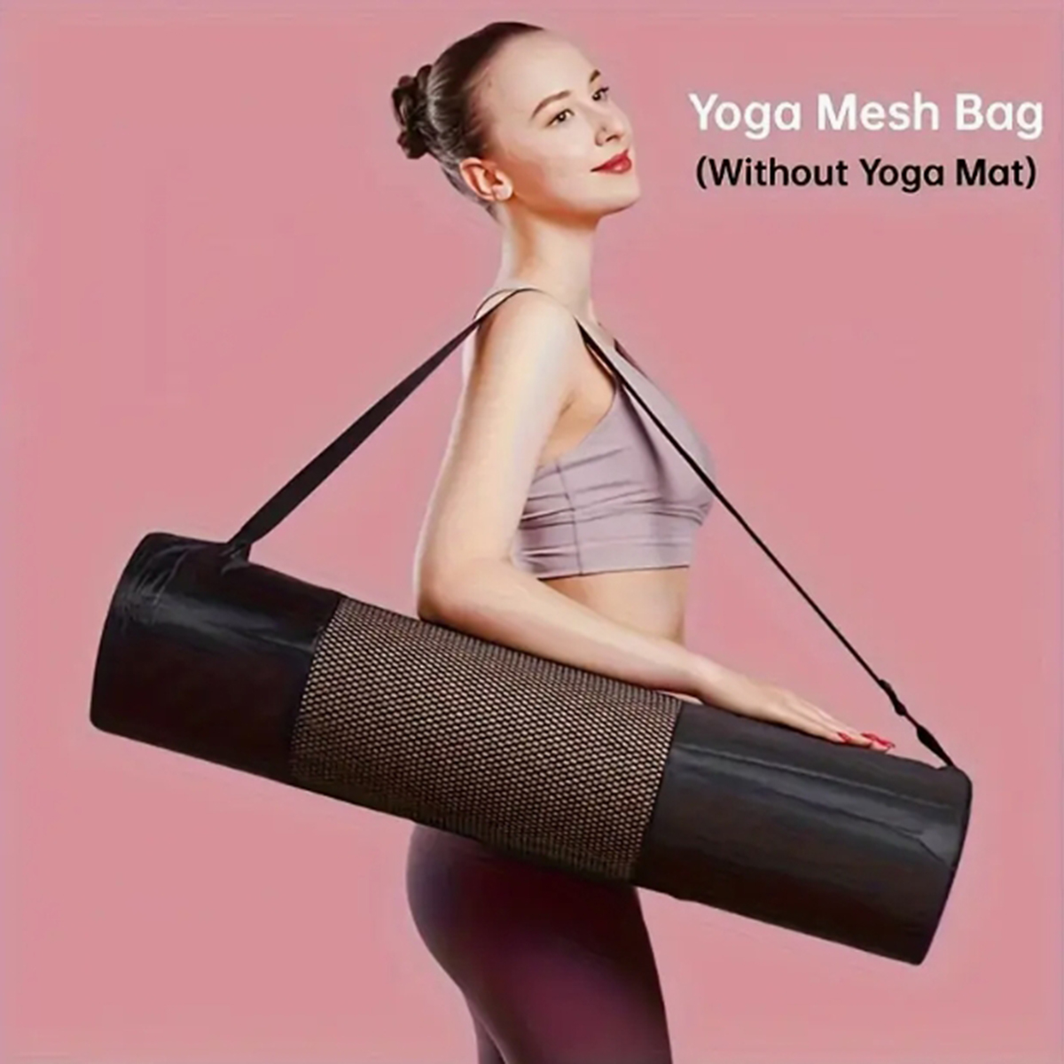 กระเป๋าตาข่ายใส่เสื่อโยคะแบบระ - Yoga Fitness Bag บทวิจารณ์และราคา