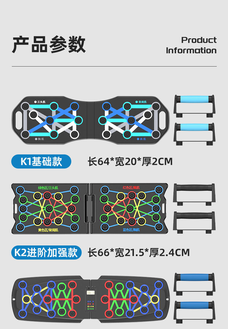 ที่ขายดีที่สุดมัลติฟังก์ชั่ Pu - Push Up Board บทวิจารณ์และราคา