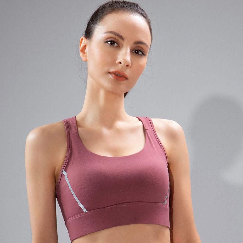 เสื้อชั้นในกีฬาแบบไร้ตะเข็บทรง - Fitness Yoga Youth บทวิจารณ์และราคา