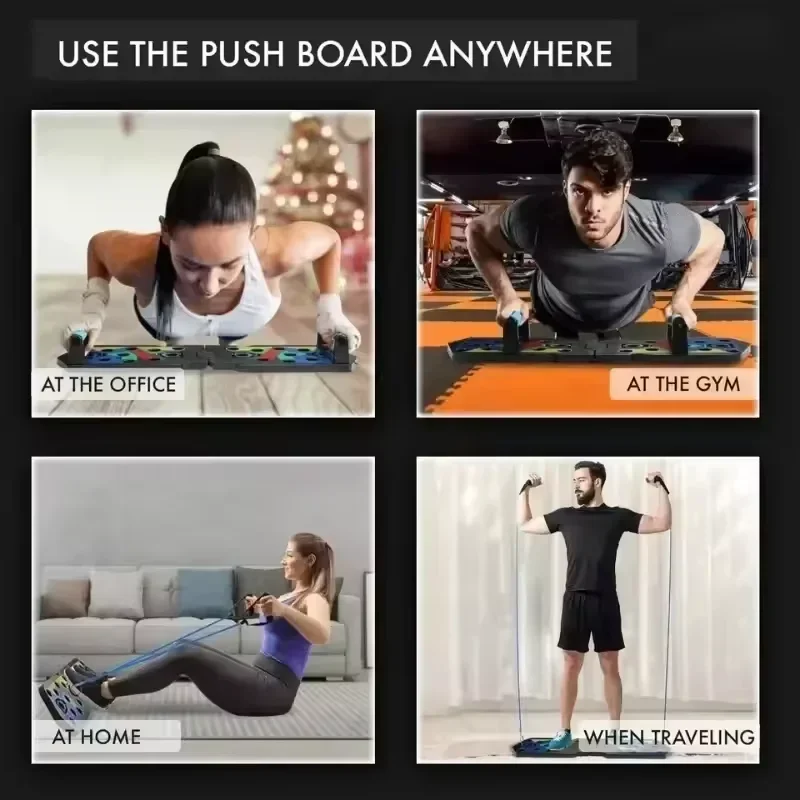ชุดบอร์ดวิดพื้นแบบพกพา อุปกรณ์ - Push Up Board บทวิจารณ์และราคา