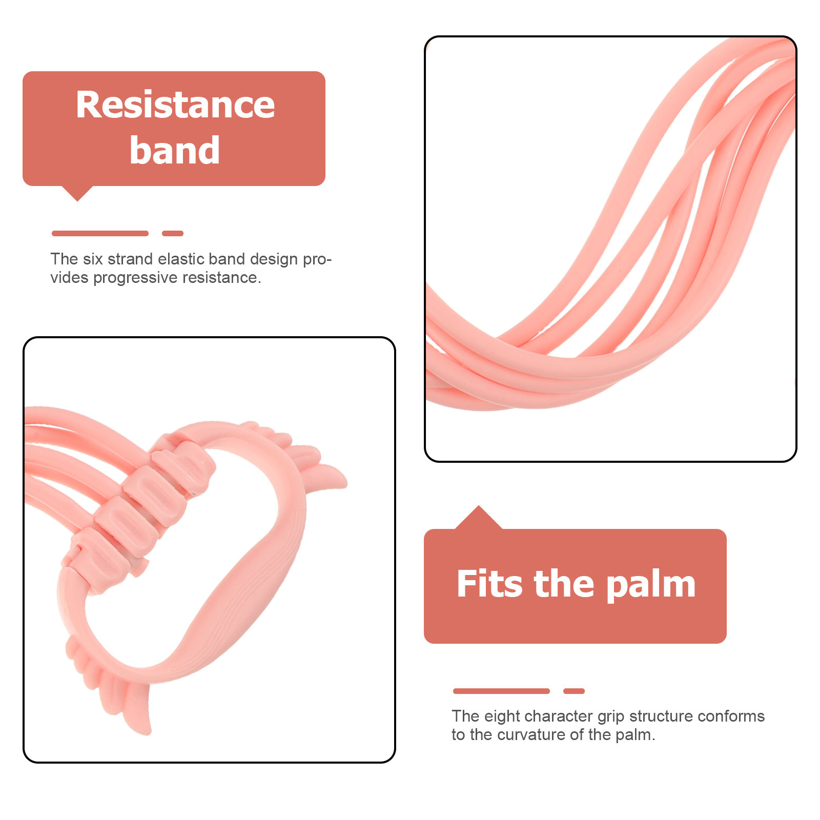 สายยางยืดออกกำลังกายแบบปรับแรง - Figure 8 Resistance Band บทวิจารณ์และราคา