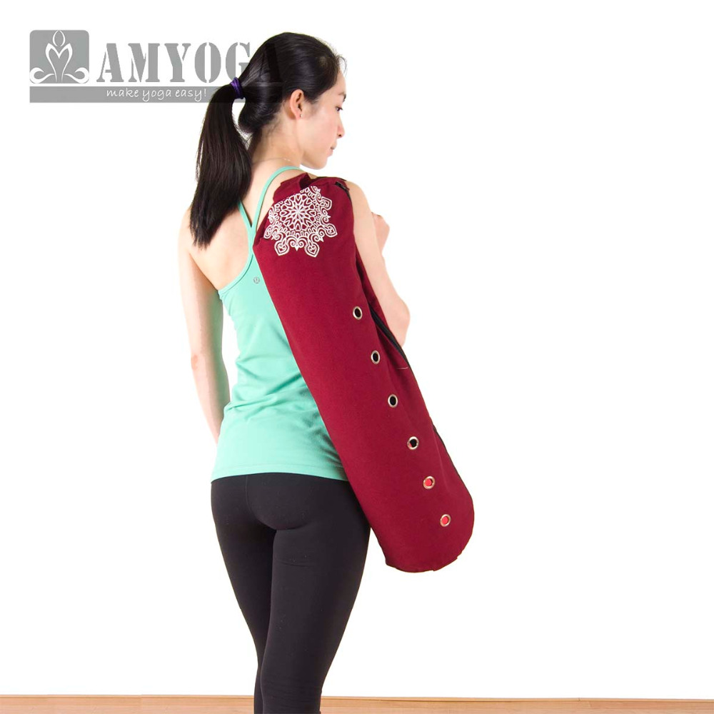กระเป๋าใส่เสื่อโยคะแบบผ้าแคนวา - Yoga Fitness Bag บทวิจารณ์และราคา