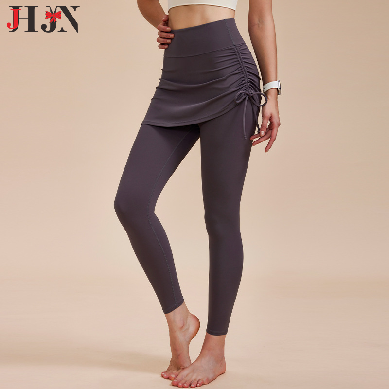 JHJN กีฬากระโปรงและกางเกงโยคะว - Yoga Fitness Drawing บทวิจารณ์และราคา