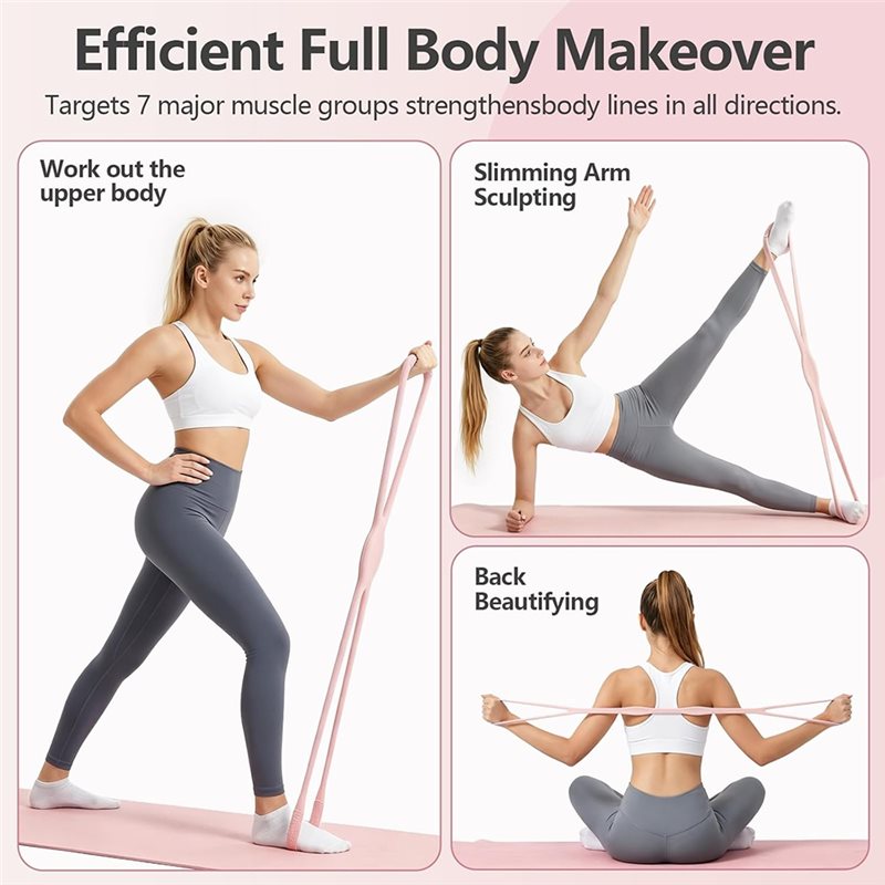ลาลา สายรัดออกกำลังกายรูปเลข 8 - Figure 8 Resistance Band บทวิจารณ์และราคา