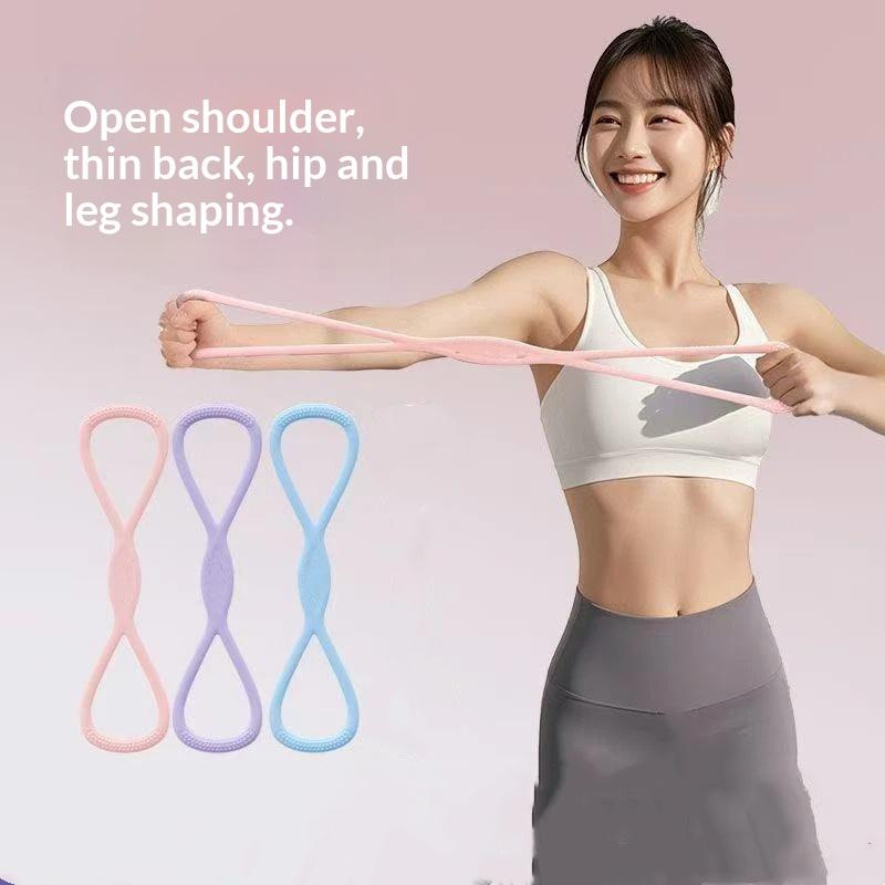สายยางยืดรูปเลข 8 ซิลิโคนแบบให - Figure 8 Resistance Band บทวิจารณ์และราคา